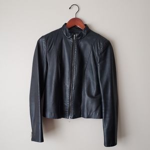 DANIER LEATHER MOTO JACKET π€
